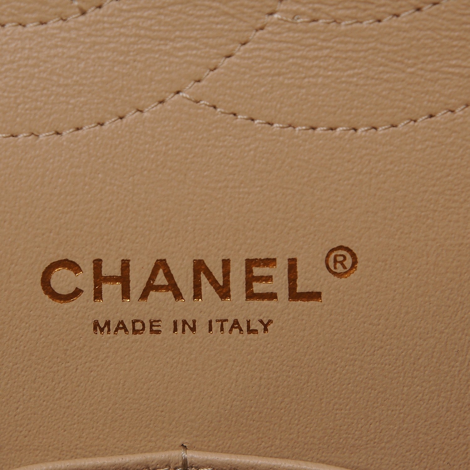 Chanel Lambskin Quilted Jumbo Double Flap Beige Clair 6 of 9