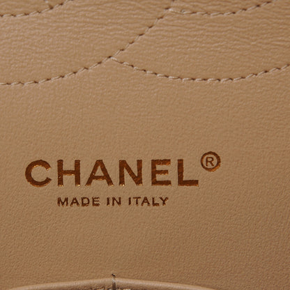 Chanel Lambskin Quilted Jumbo Double Flap Beige Clair 6 of 9