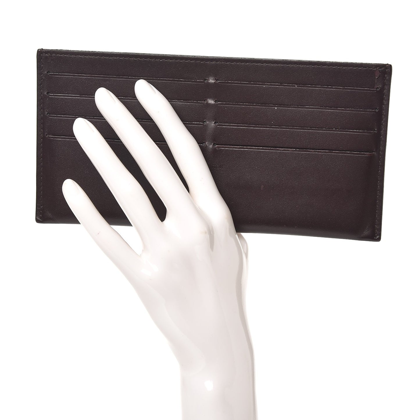 Calfskin Felicie Chain Wallet Card Holder Insert