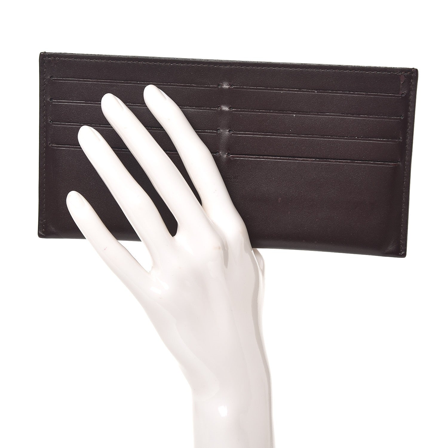 Louis Vuitton Calfskin Felicie Chain Wallet Card Holder Insert 2 of 6