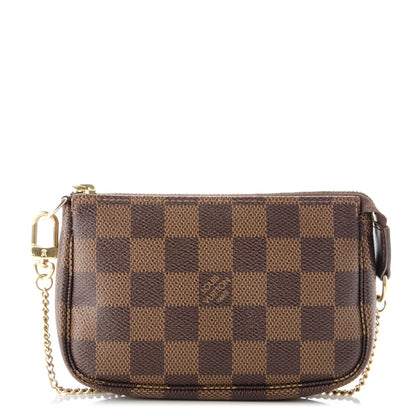 Louis Vuitton Damier Ebene Mini Pochette Accessories 1 of 7