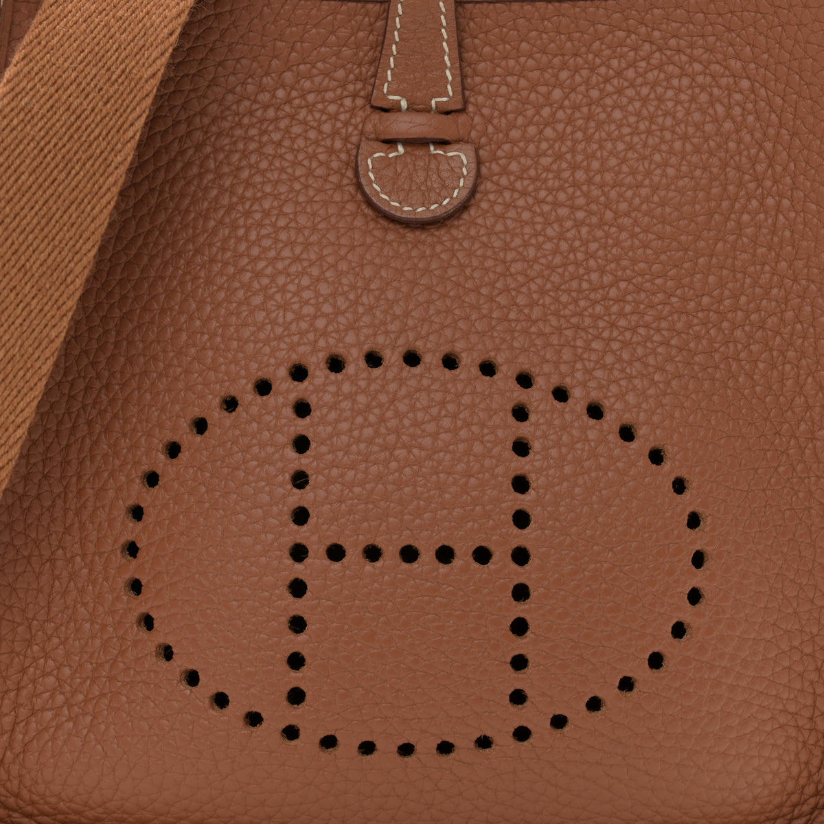 Hermes Taurillon Clemence Evelyne TPM Gold 8 of 11