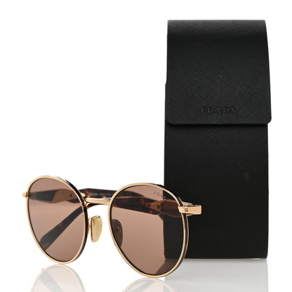 Prada Metal Sunglasses SPR56Z Tortoise Gold 8 of 8