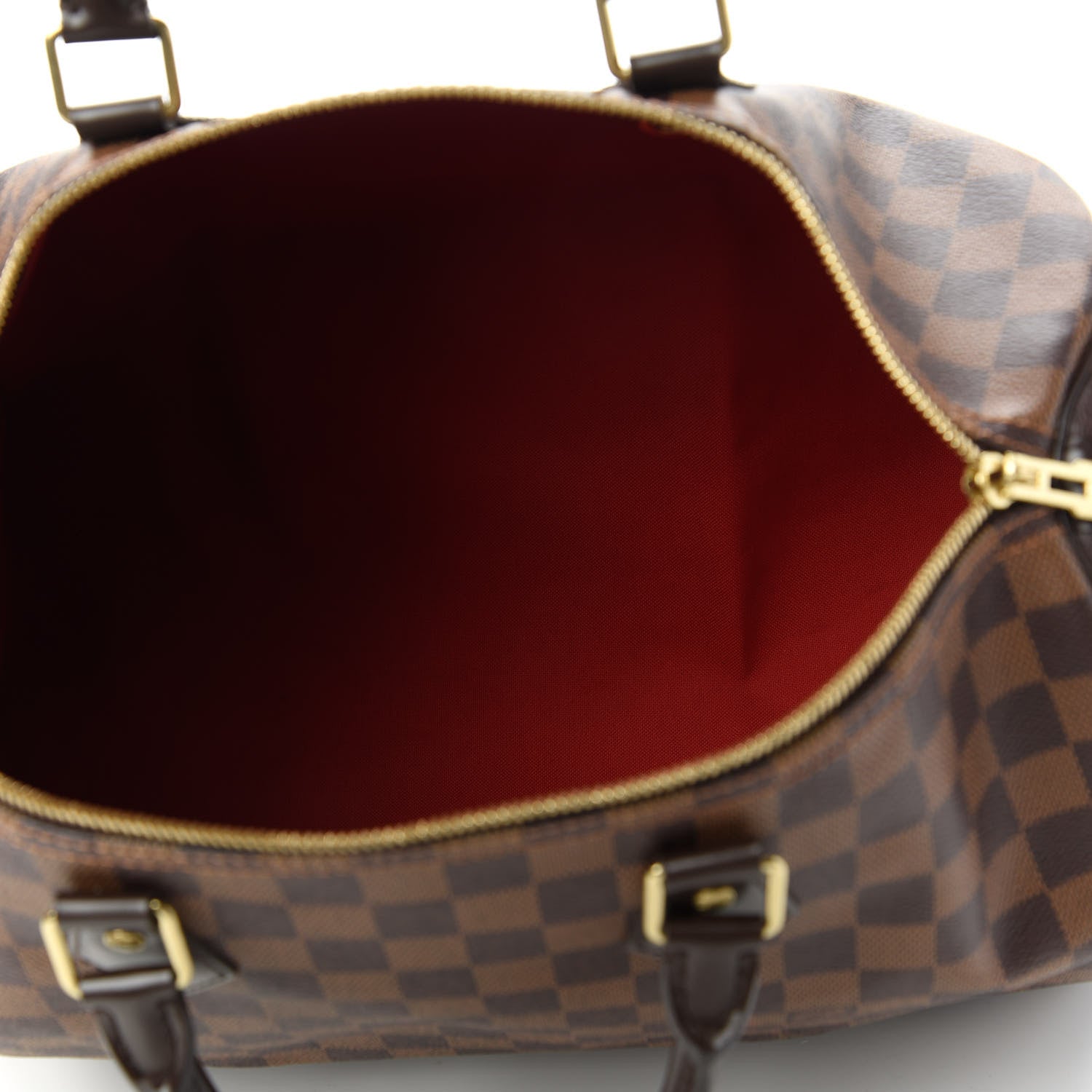 Louis Vuitton Damier Ebene Speedy Bandouliere 35 5 of 10