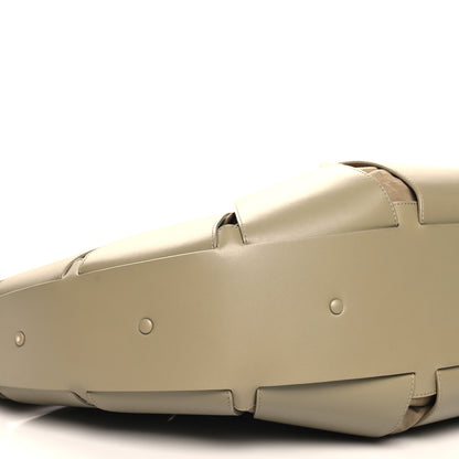 Bottega Veneta French Calfskin Large Shell Bag Taupe 11 of 12