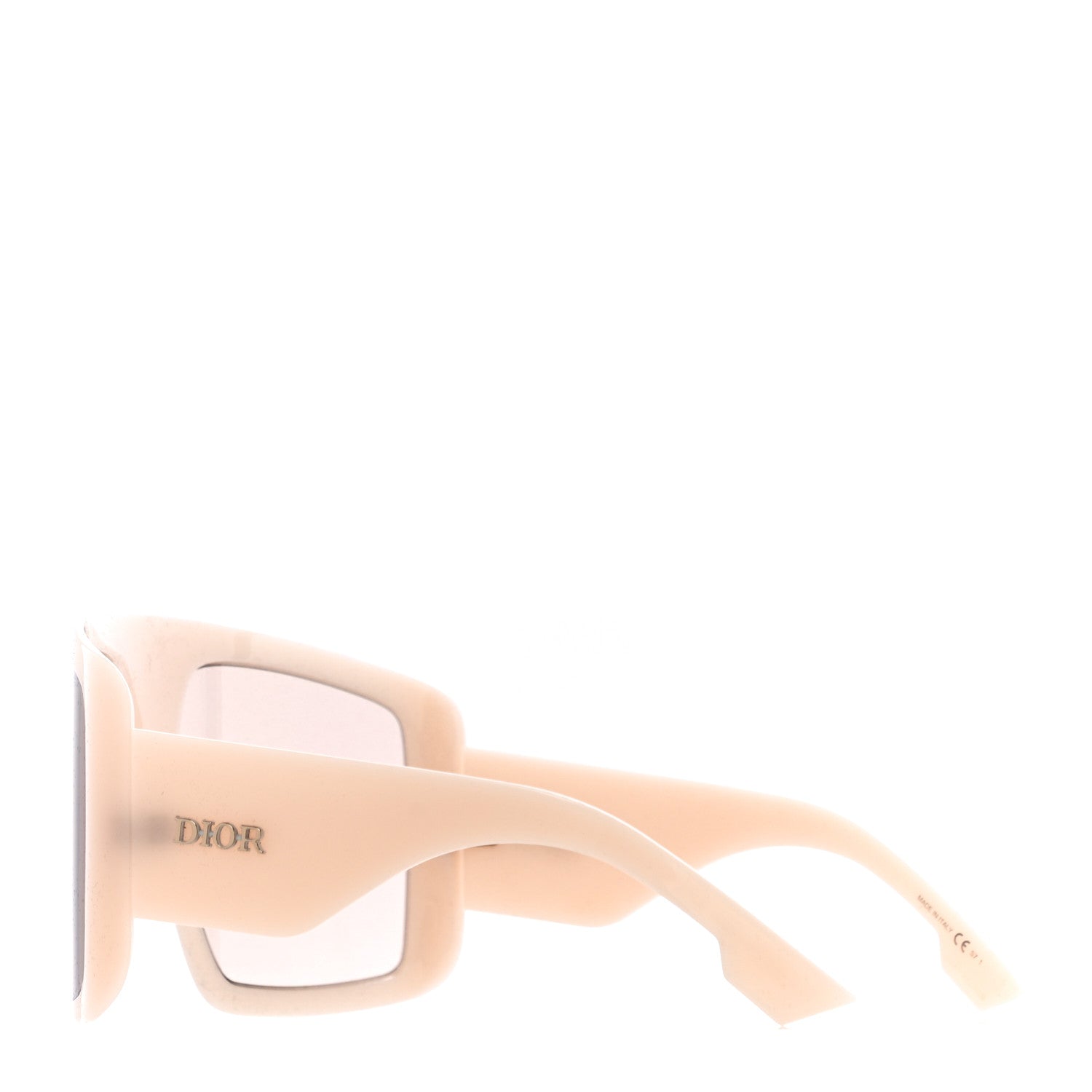 Christian Dior Acetate DiorSo Light 1 Shield Sunglasses Ivory 2 of 9