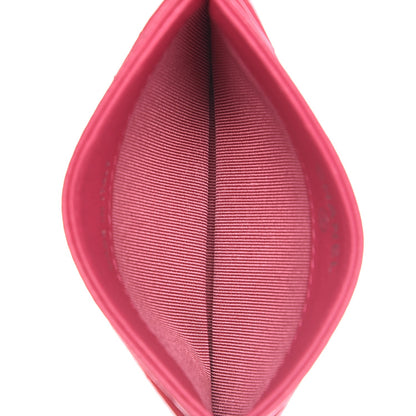 Chanel Lambskin Quilted Card Holder Fuchsia 5 of 13
