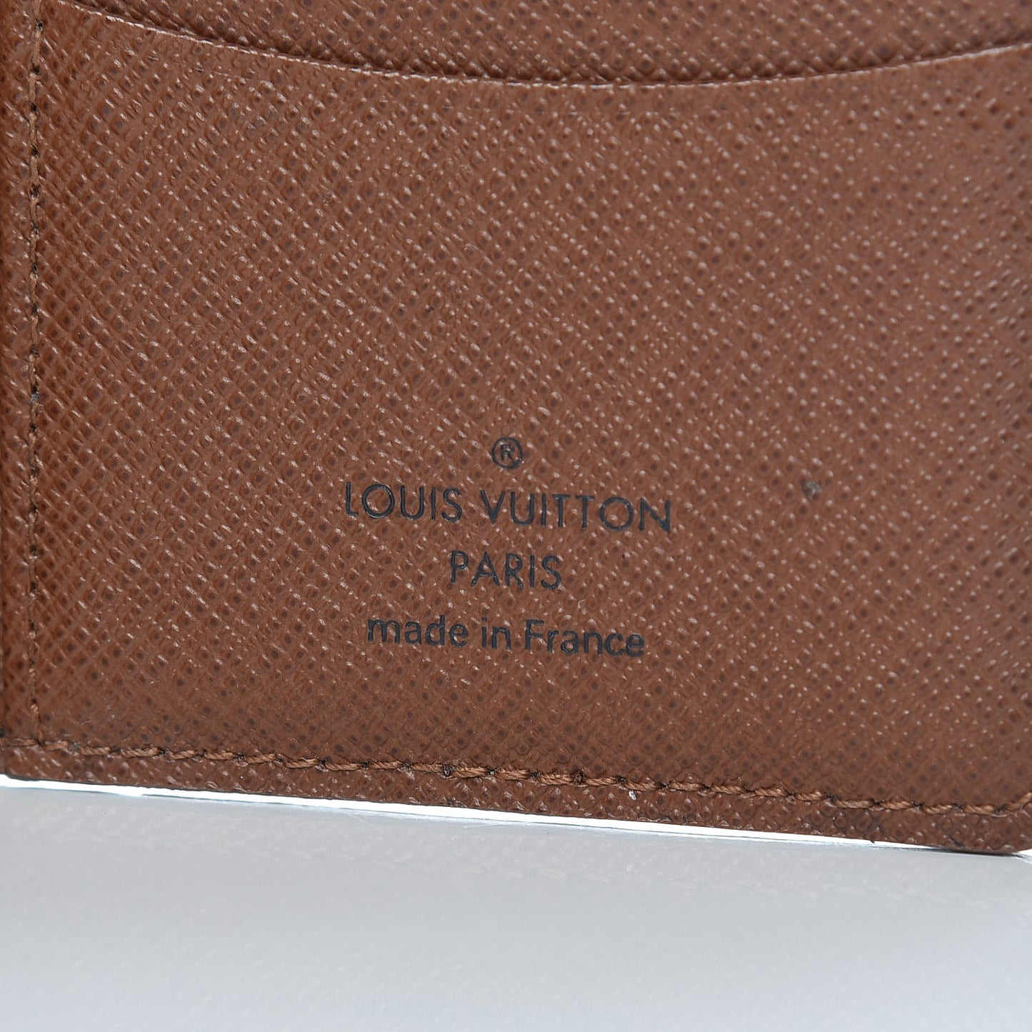 Monogram Pocket Organizer