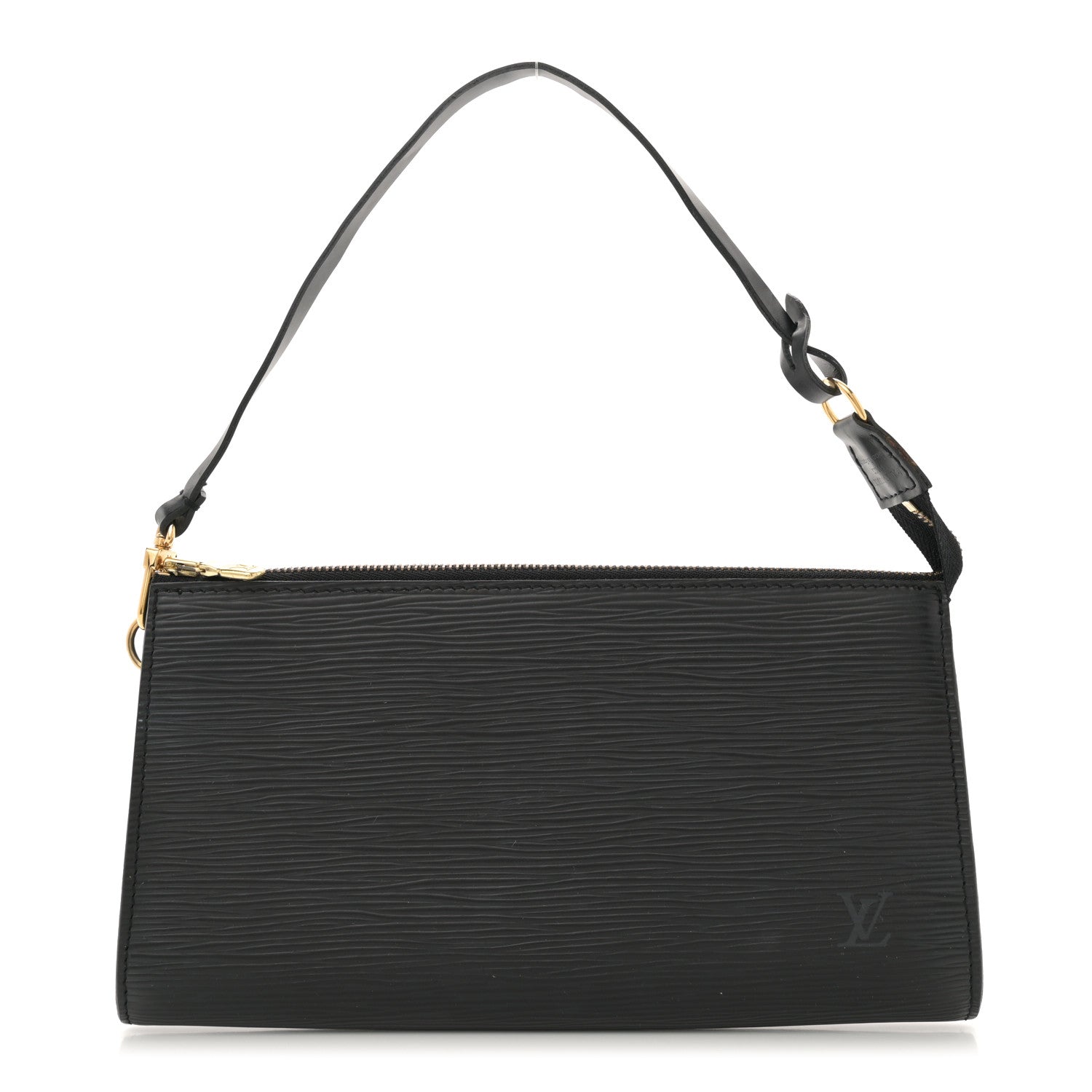 Louis Vuitton Epi Pochette Accessories 24 Black 1 of 11