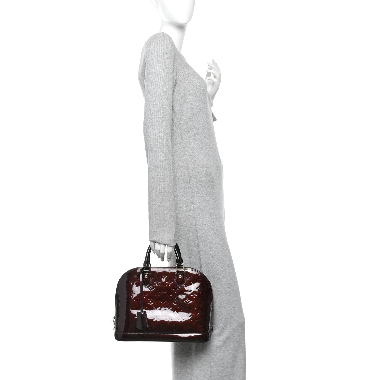 Louis Vuitton Vernis Alma PM Amarante 2 of 13