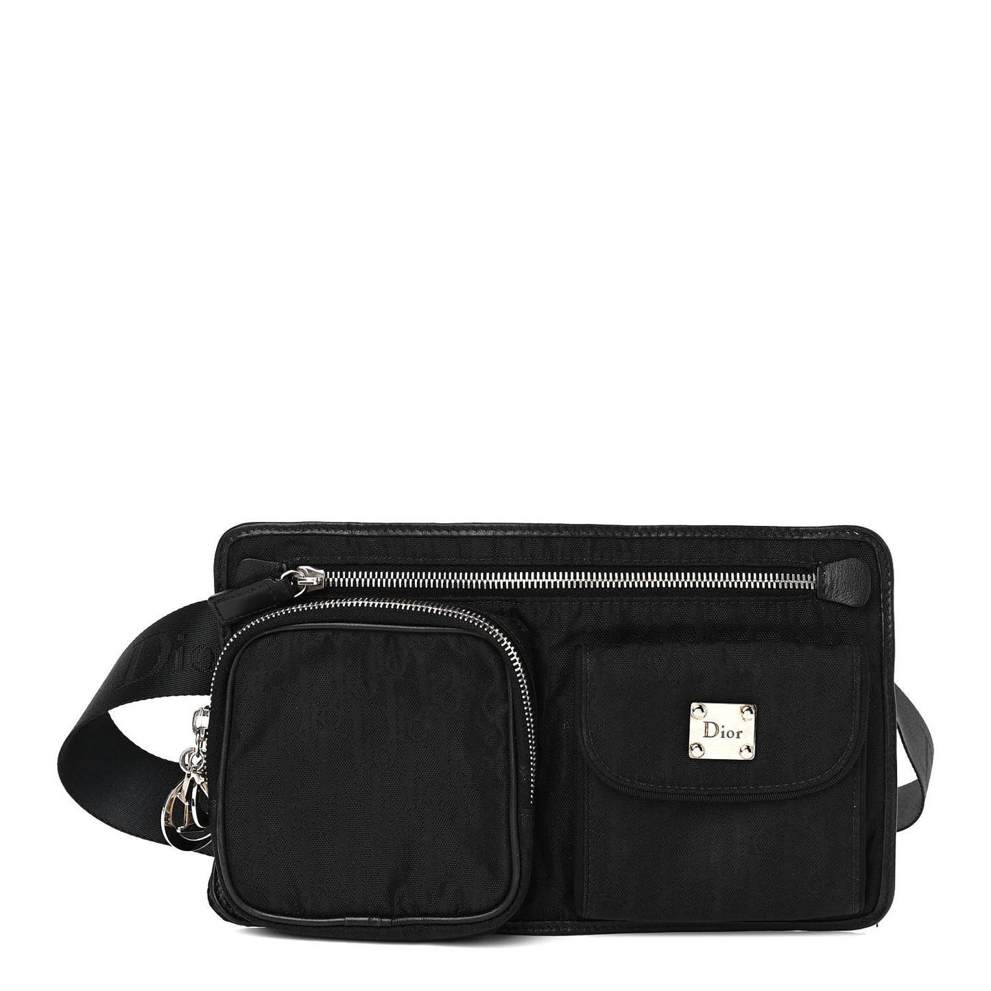 Monogram Street Chic Belt Bag Black