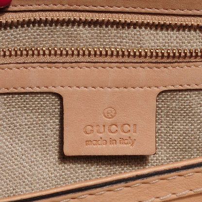 Gucci Leather Handmade Medium Top Handle Bag 5 of 9
