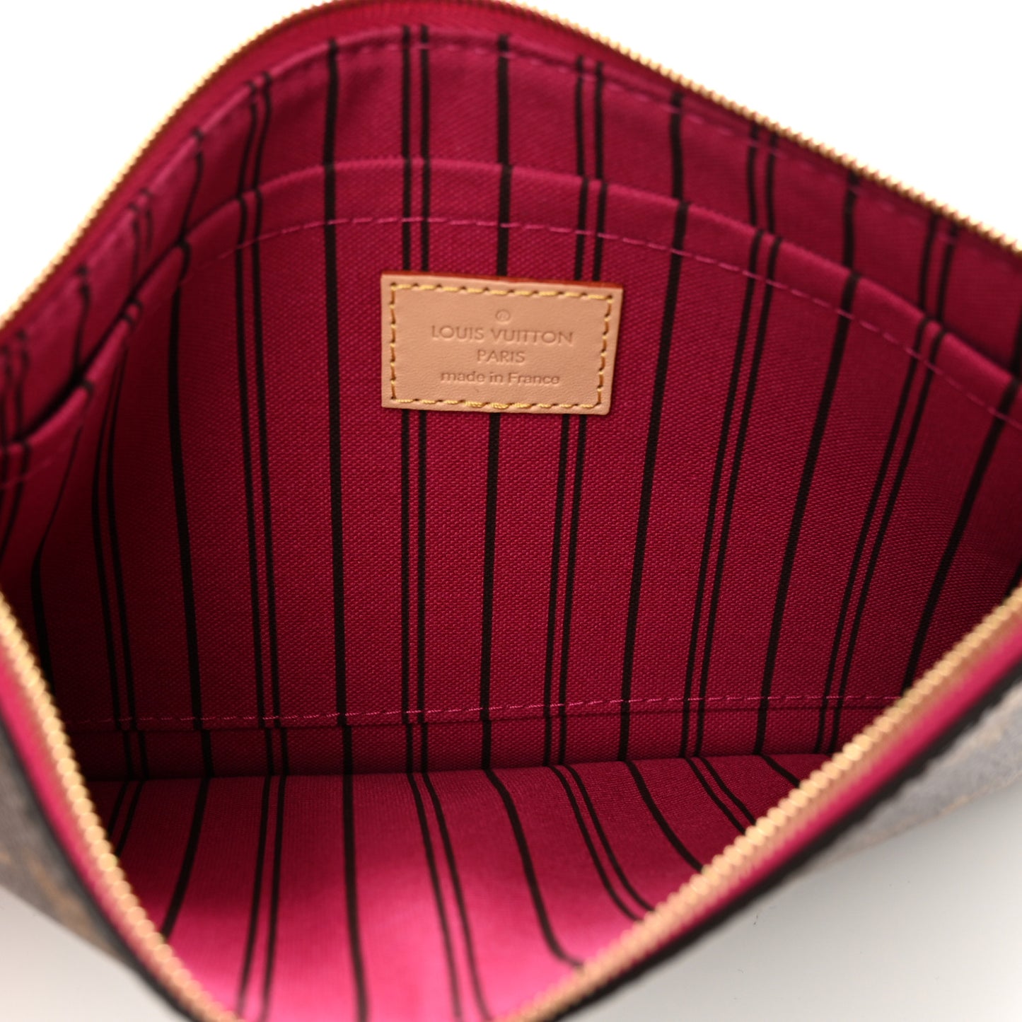 Monogram Neverfull MM GM Pochette Pivoine