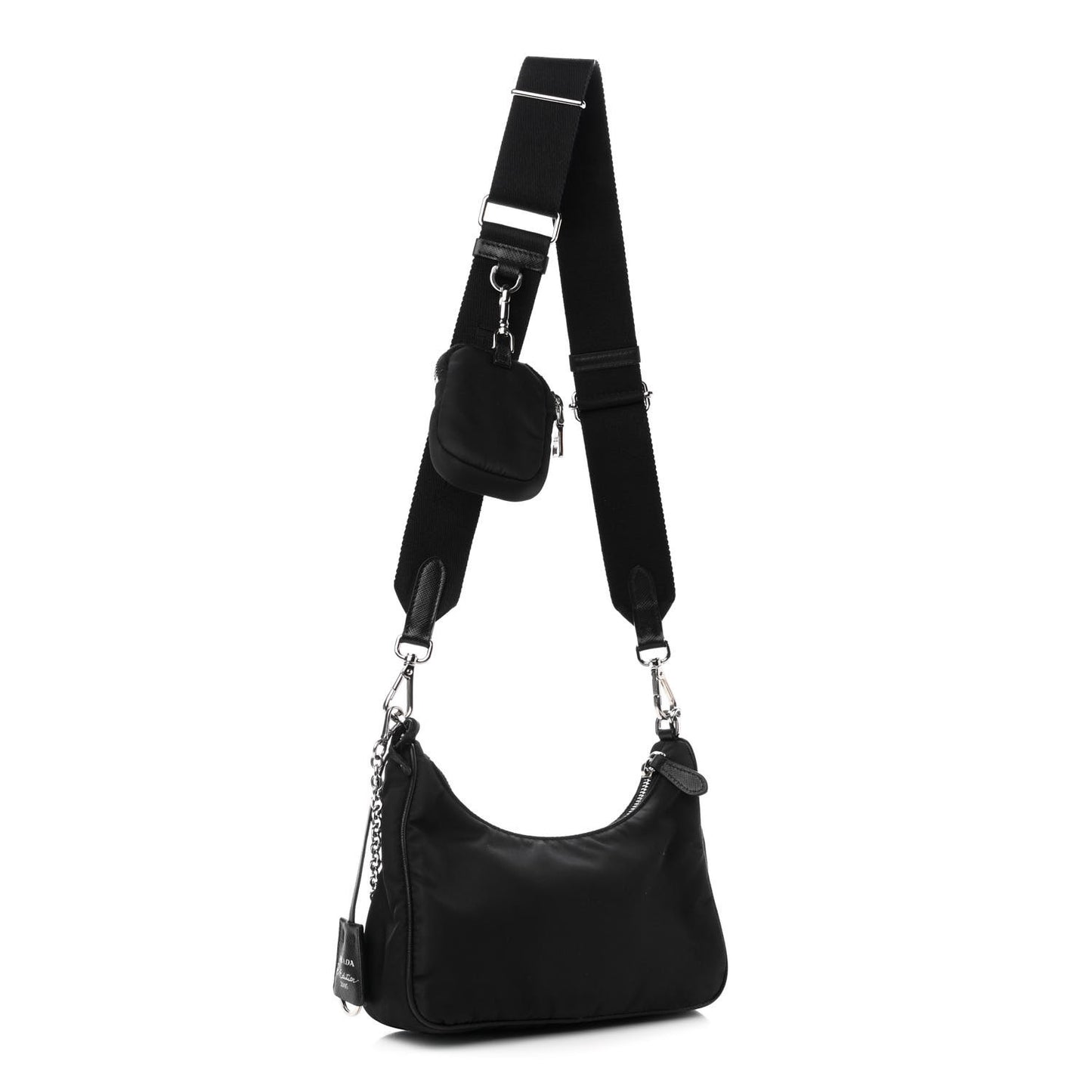 Nylon Re-Edition 2005 Shoulder Bag Black