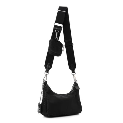 Prada Nylon Re-Edition 2005 Shoulder Bag Black 1 of 10