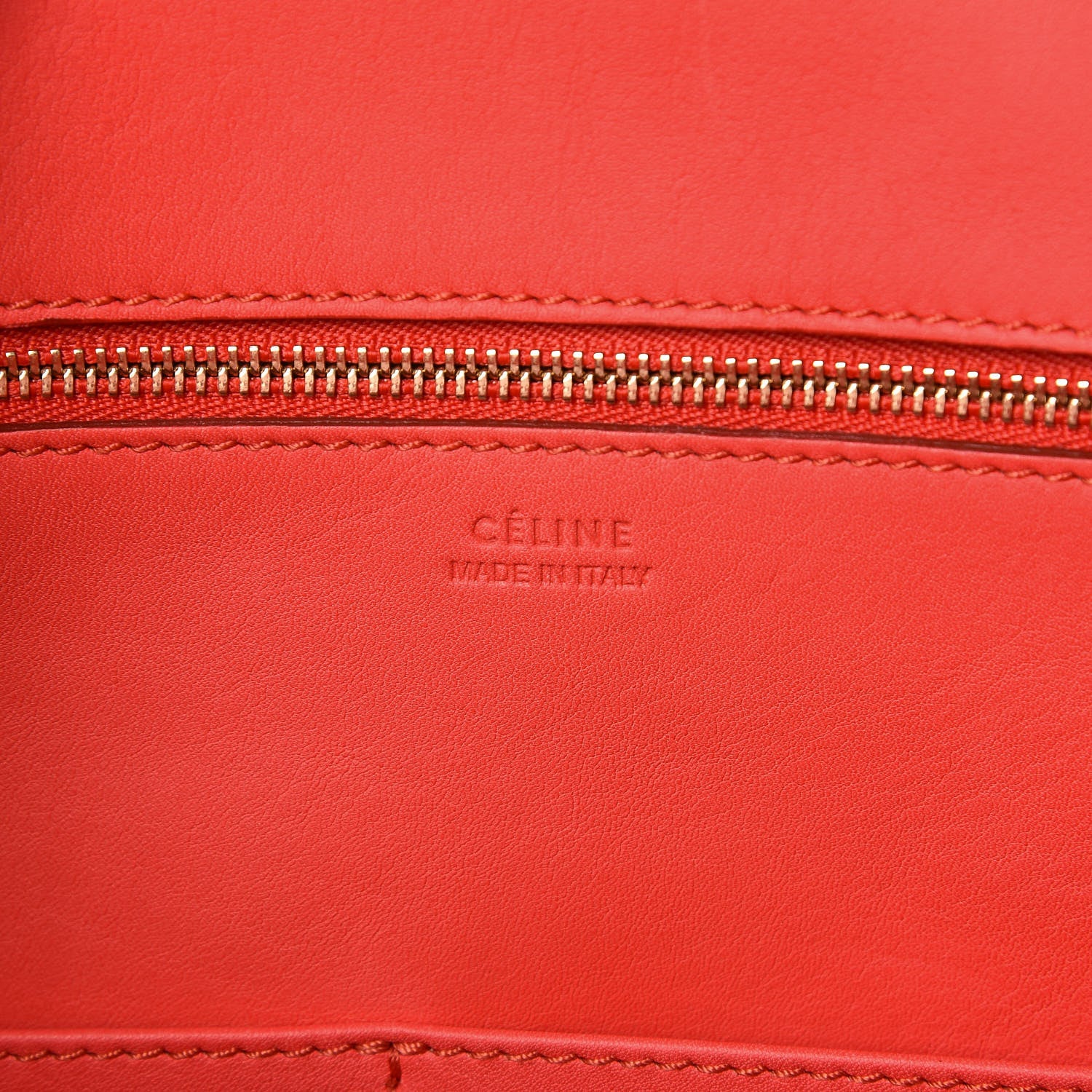 Celine Smooth Calfskin Mini Tie Knot Tote Alizarin 6 of 27