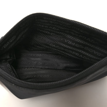 Prada Tessuto Nylon Saffiano Wristlet Black 5 of 9