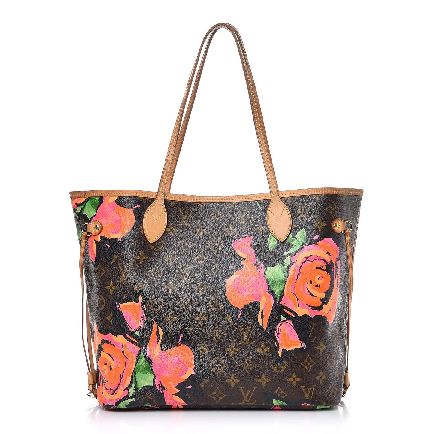 Monogram Roses Neverfull MM