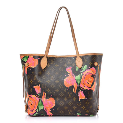 Louis Vuitton Monogram Roses Neverfull MM 1 of 10