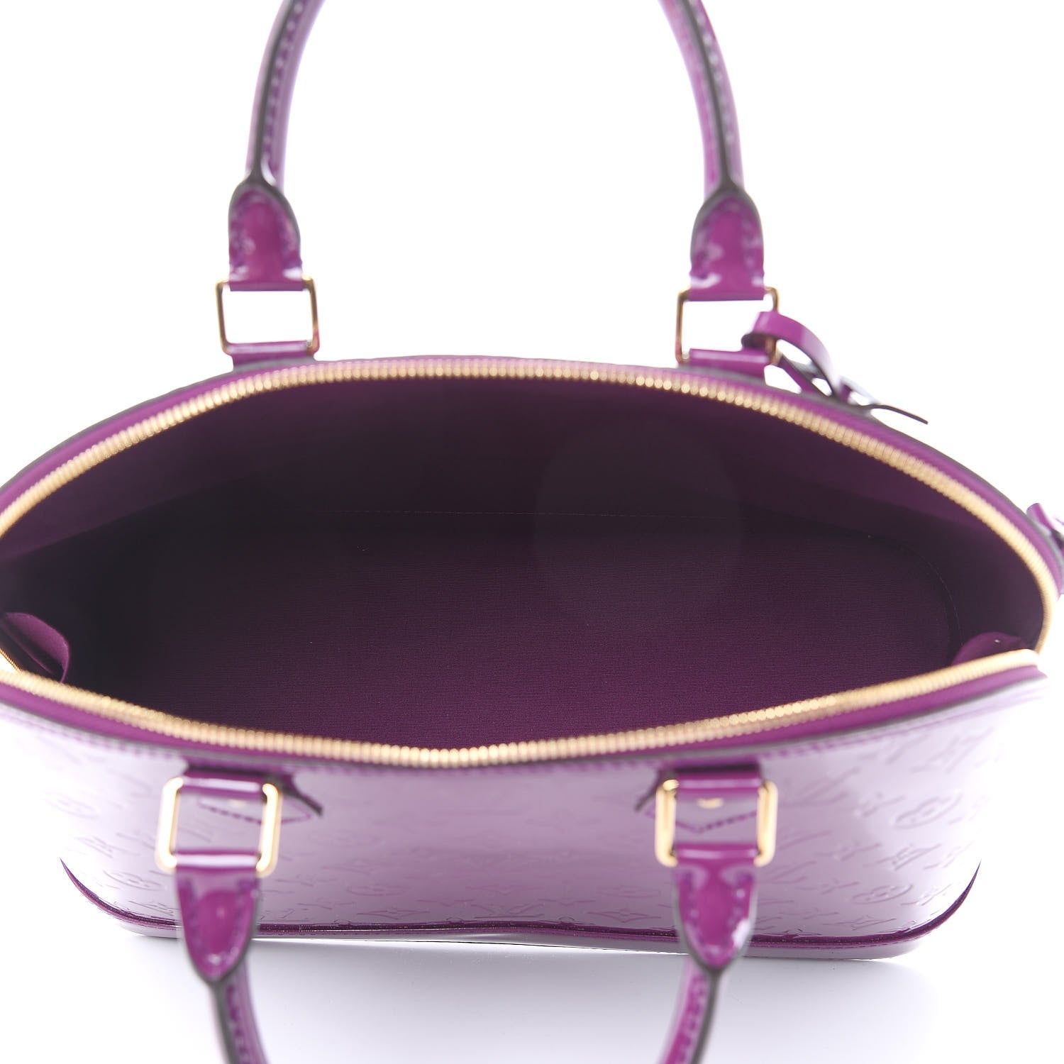 Louis Vuitton Vernis Alma MM Amethyste 5 of 8