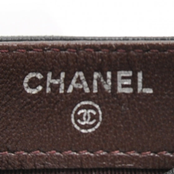 Chanel Lambskin Quilted Card Holder Black 6 of 9