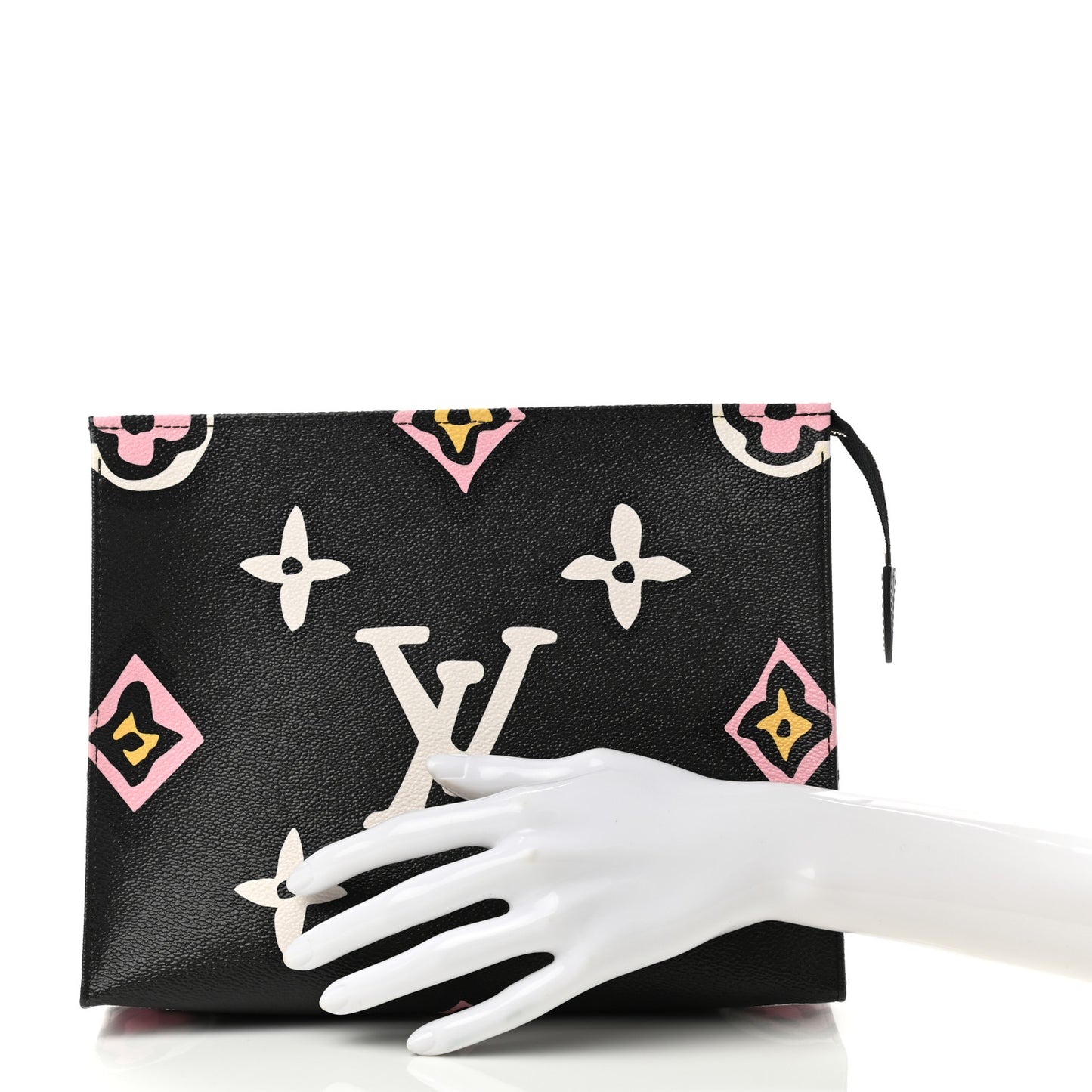 Monogram Giant Wild At Heart Toiletry Pouch 26 Black