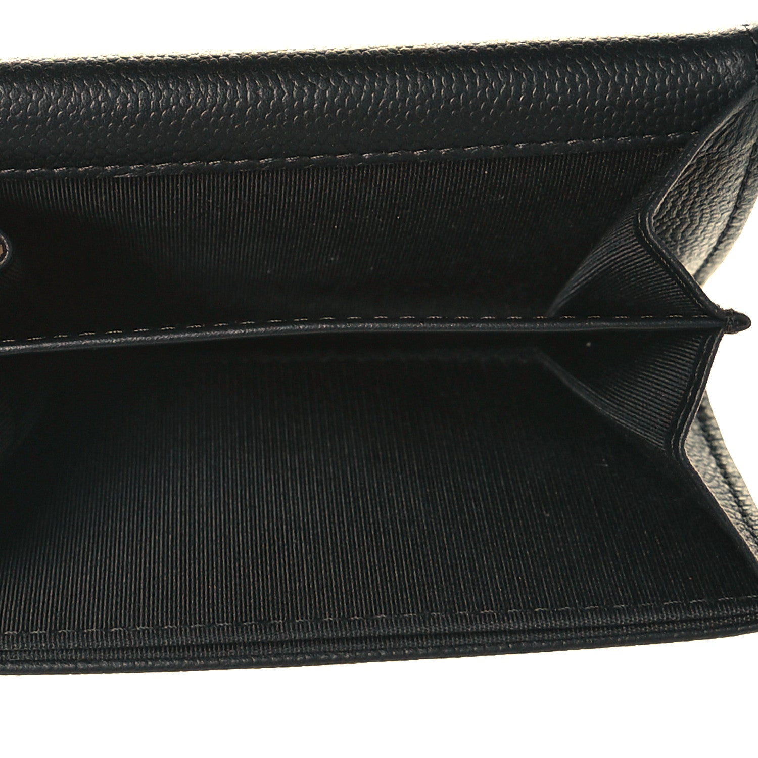 Chanel Caviar Envelope Card Holder Wallet Black 6 of 9
