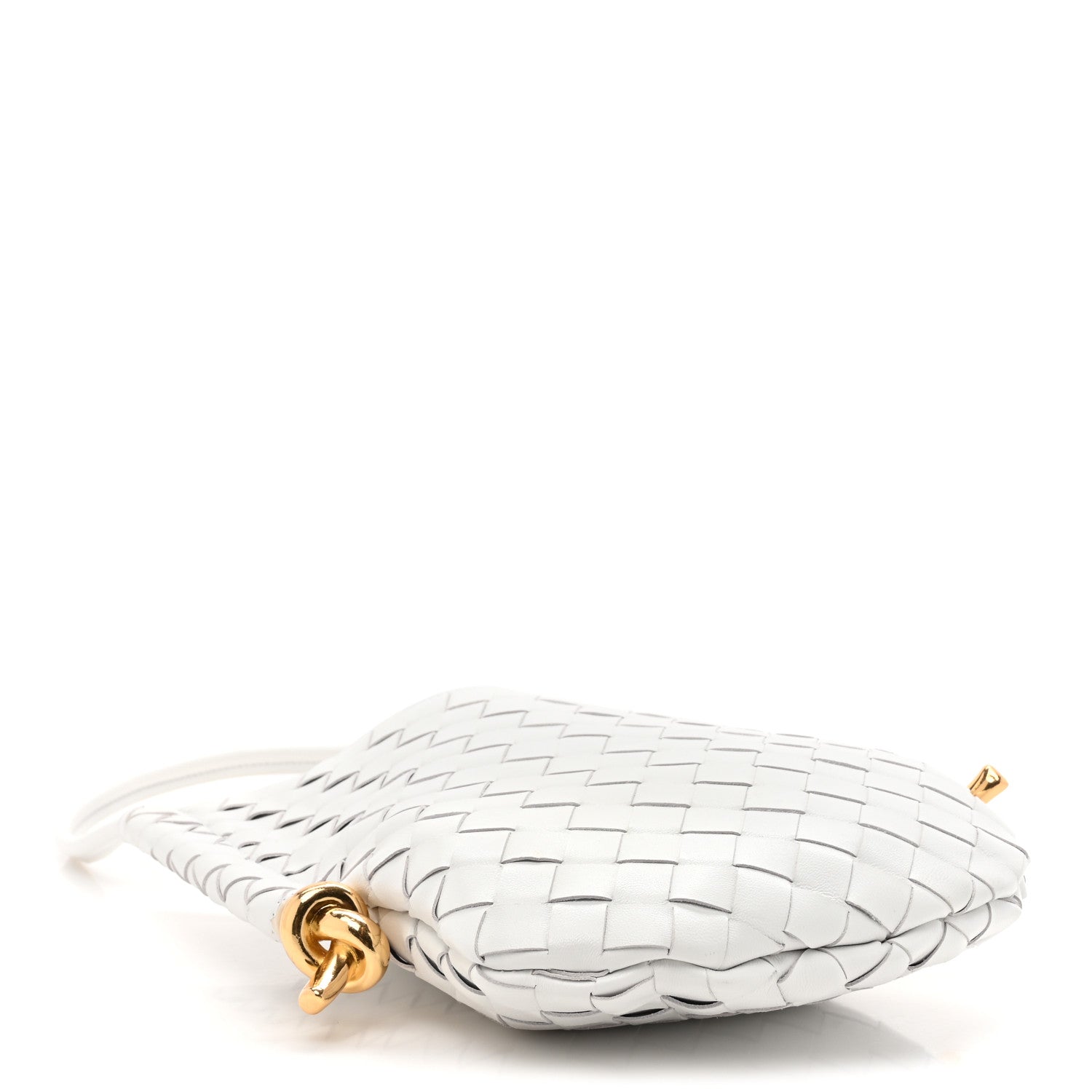 Bottega Veneta Nappa Intrecciato Small Solstice Hobo White 5 of 13