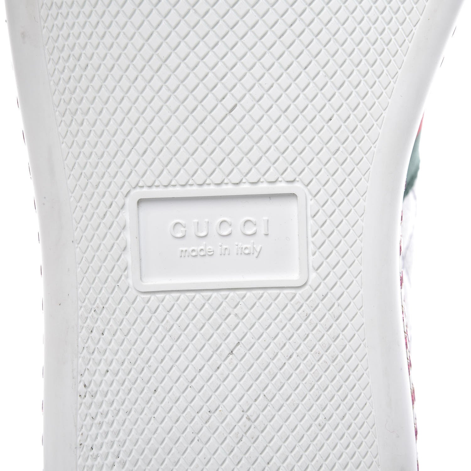 Gucci Laminated Nappa Crystal Web Bee Embroidered Trapuntata Womens Ace Platform Sneakers 36 Argento 8 of 10