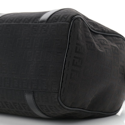 Fendi Zucchino Vitello Small Boston Black 6 of 18