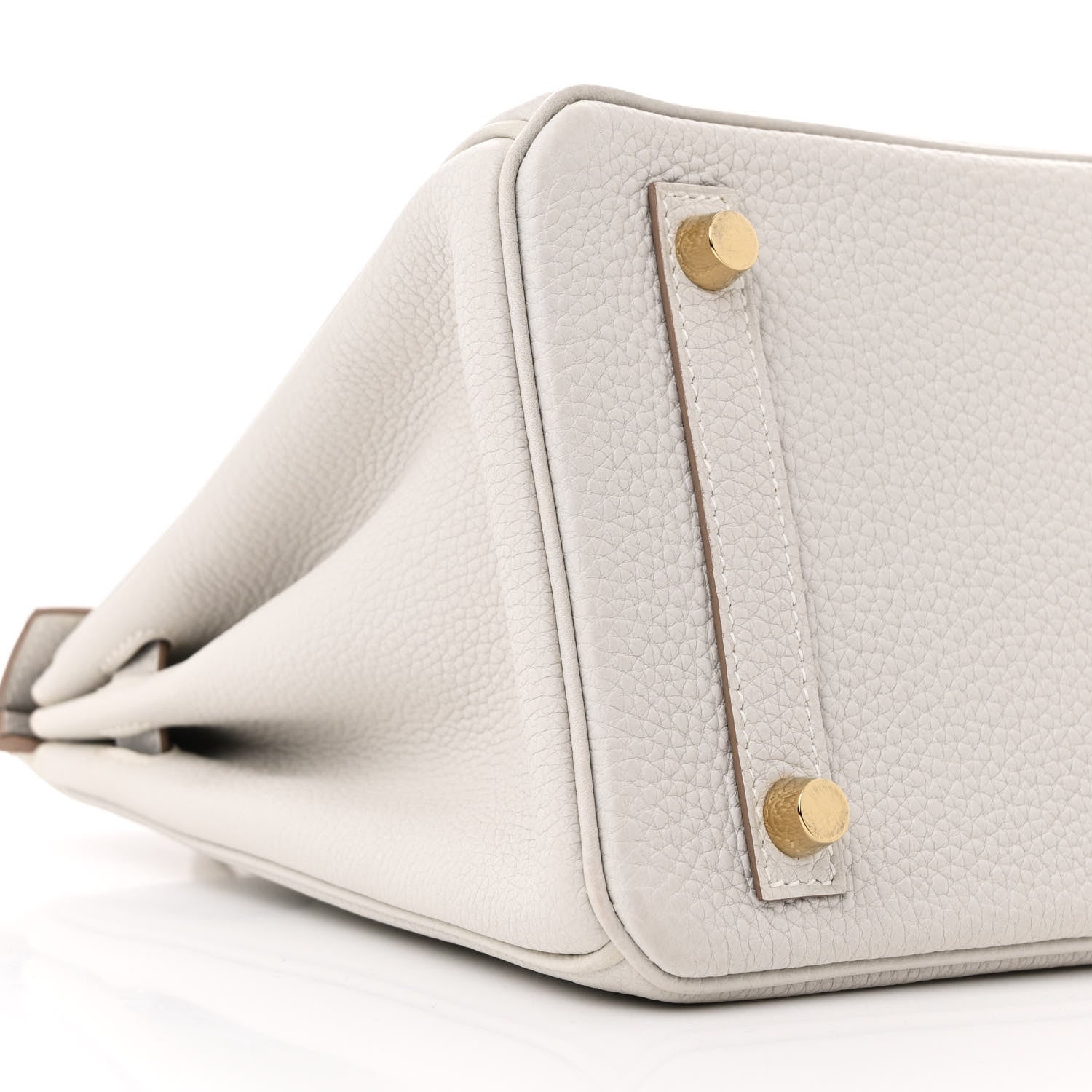 Hermes Togo Birkin 25 Gris Pale 9 of 18
