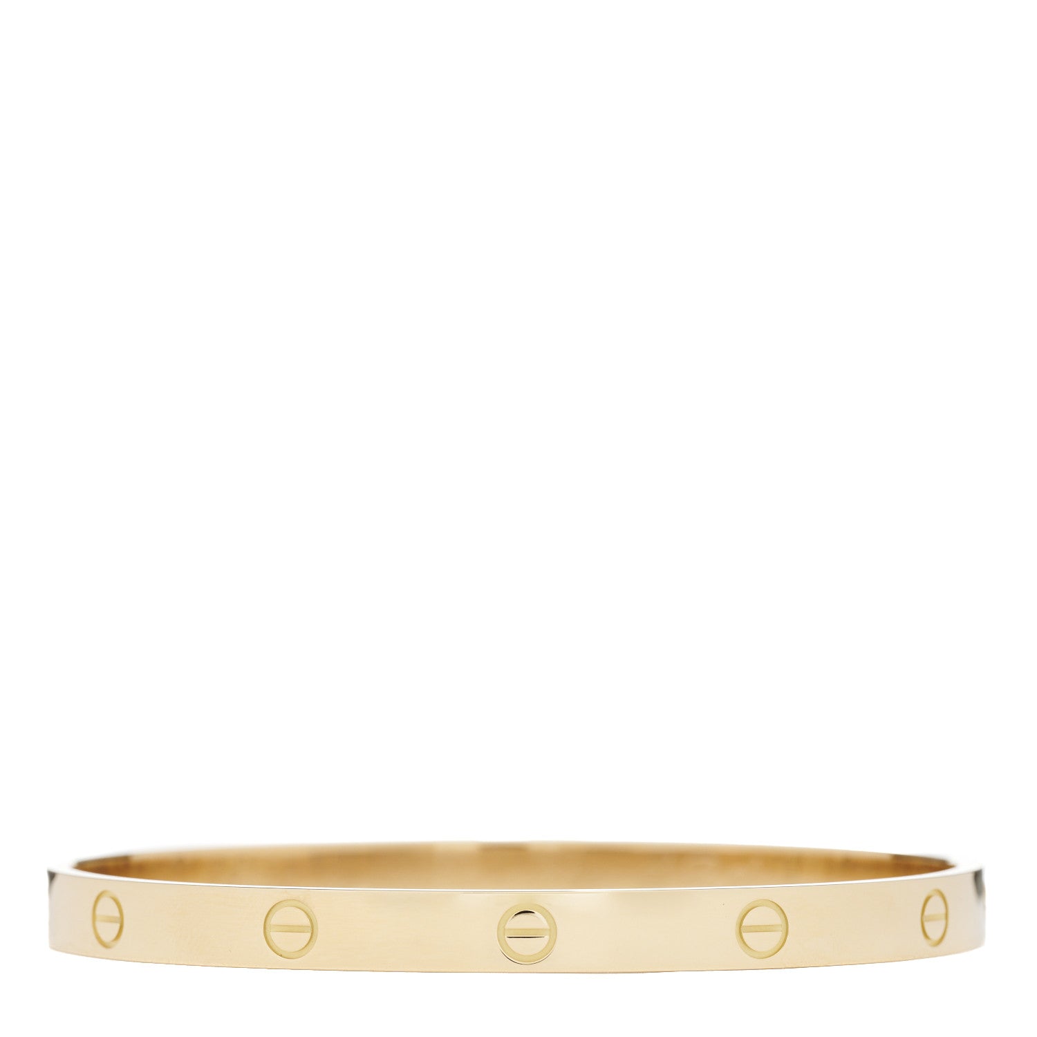 Cartier 18K Yellow Gold LOVE Bracelet 21 1 of 6