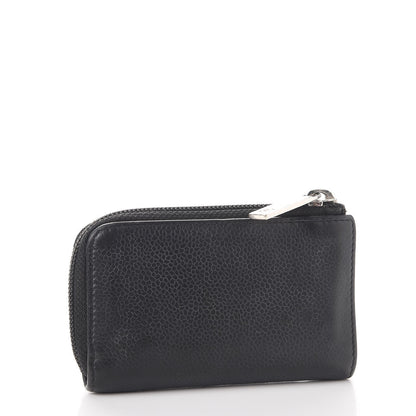 Chanel Caviar Timeless CC Coin Purse Case Black 3 of 11