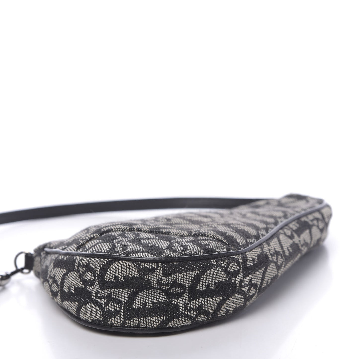 Monogram Mini Saddle Pochette Black