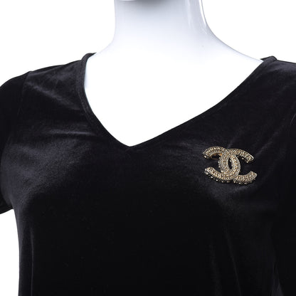 Chanel Large CC Brooch Gold 2 of 5