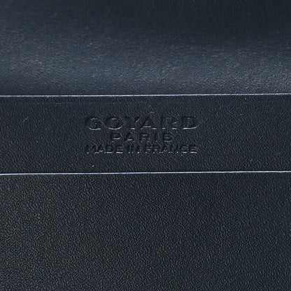 Goyard Goyardine Business Card Holder Navy 6 of 9