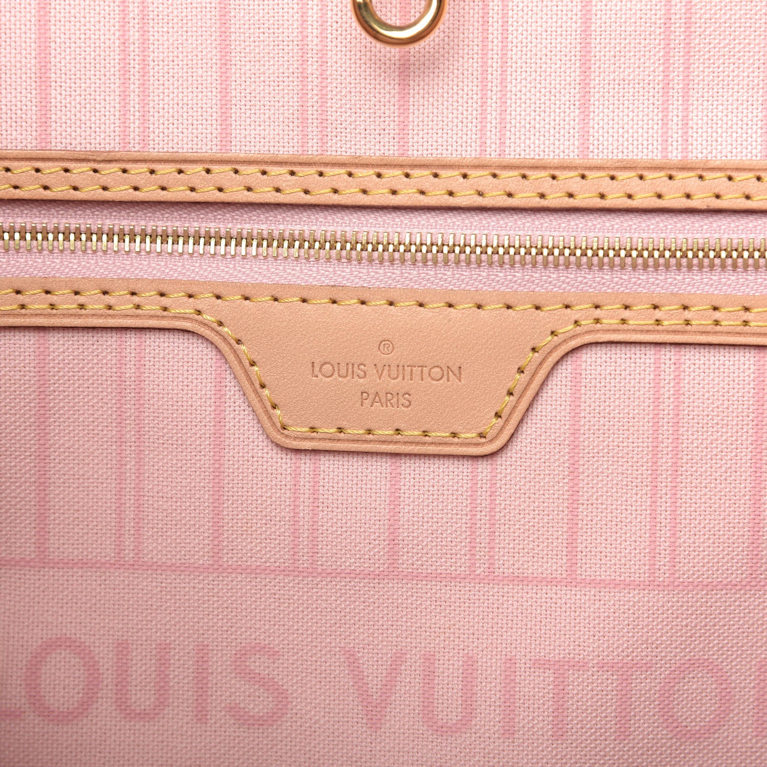 Louis Vuitton Damier Azur Neo Neverfull GM Rose Ballerine 8 of 11