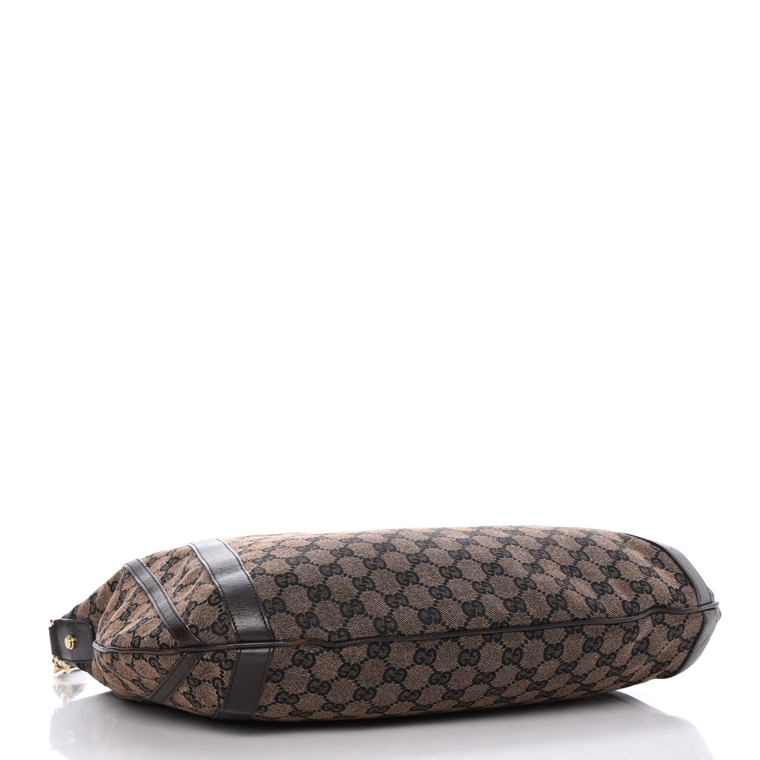 Gucci Monogram Medium Abbey Convertible Tote Dark Brown 5 of 13