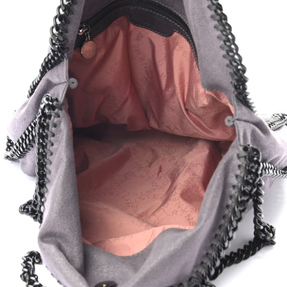 Stella McCartney Shaggy Deer Falabella Fold Over Tote Grey 5 of 9