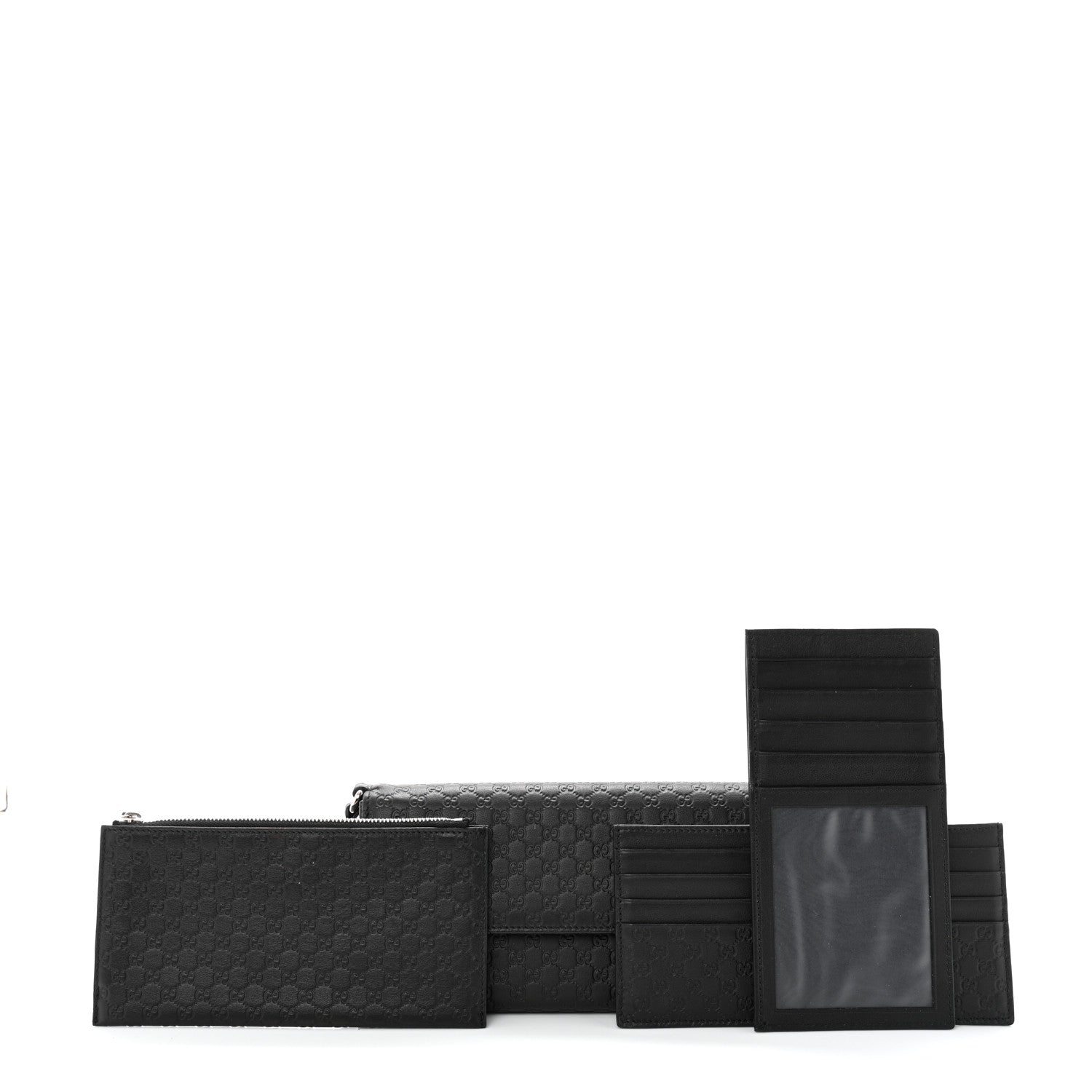 Gucci Microguccissima Travel Document Case Black 2 of 12