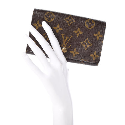 Louis Vuitton Monogram Porte-Monnaie Billets Tresor Wallet 2 of 6