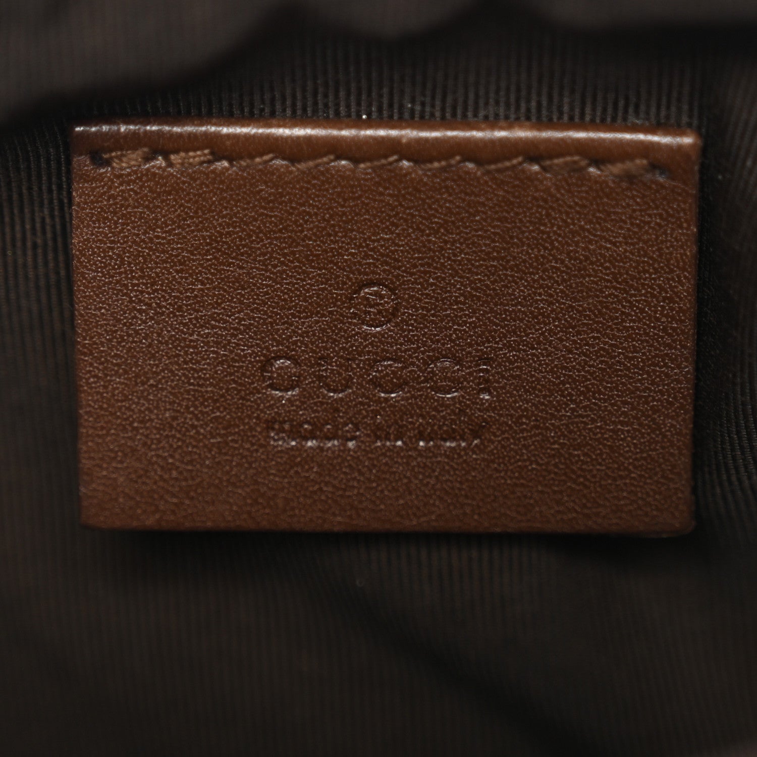 Gucci Monogram Small Balthus Cosmetic Case  Beige Ebony Cocoa 5 of 9