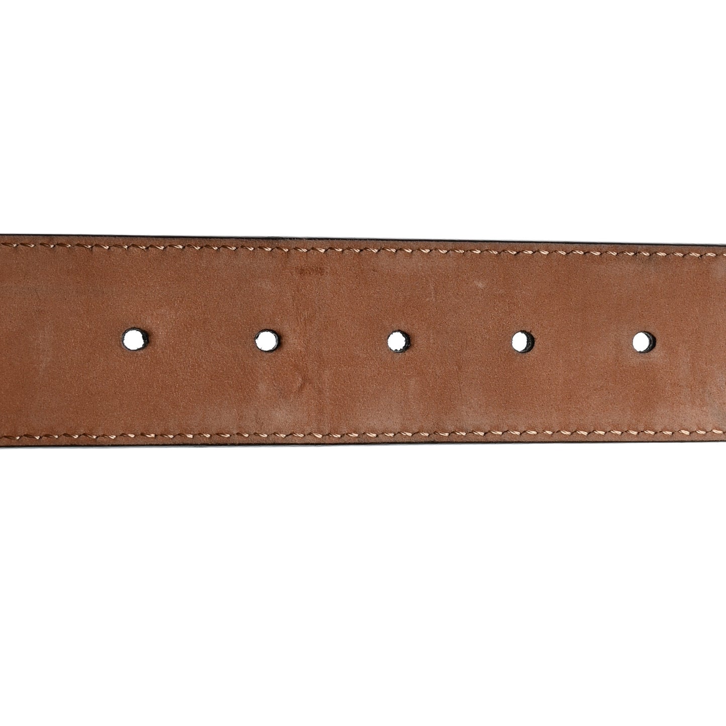 Calfskin F is Fendi FF 1974 Embossed Belt 80/32 Black