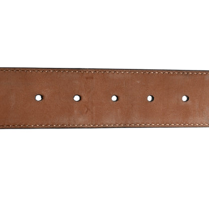 Fendi Calfskin F is Fendi FF 1974 Embossed Belt 80/32 Black 5 of 6