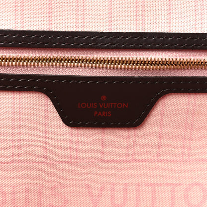 Louis Vuitton Damier Ebene Neo Neverfull MM Rose Ballerine 7 of 11