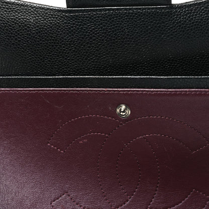 Chanel Caviar Quilted Jumbo Double Flap Black 9 of 13