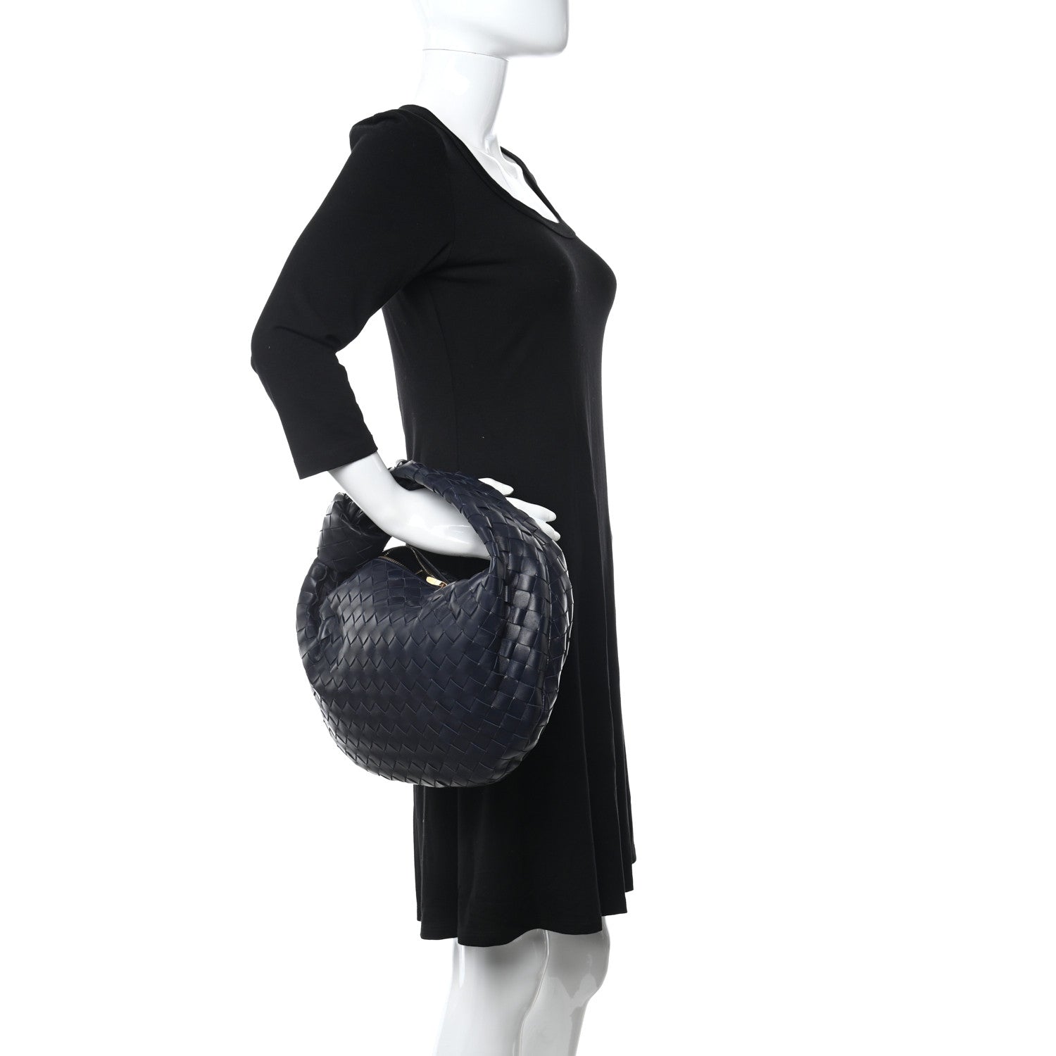 Bottega Veneta Nappa Intrecciato Teen Jodie Hobo Space 2 of 9