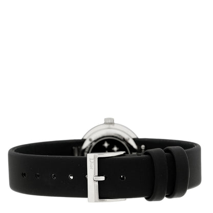 Christian Dior Stainless Steel Satin Diamond Bezel Mother of Pearl 25mm La D De Dior Rose Celeste Quartz Watch 3 of 4