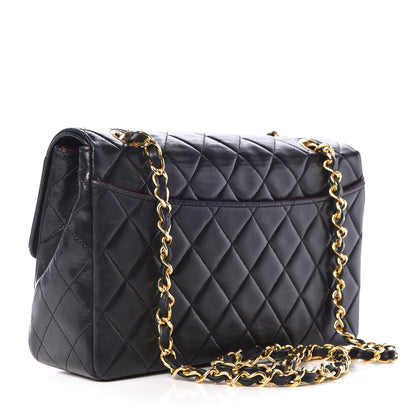 Chanel Lambskin Quilted Small Single Flap Black 3 of 11