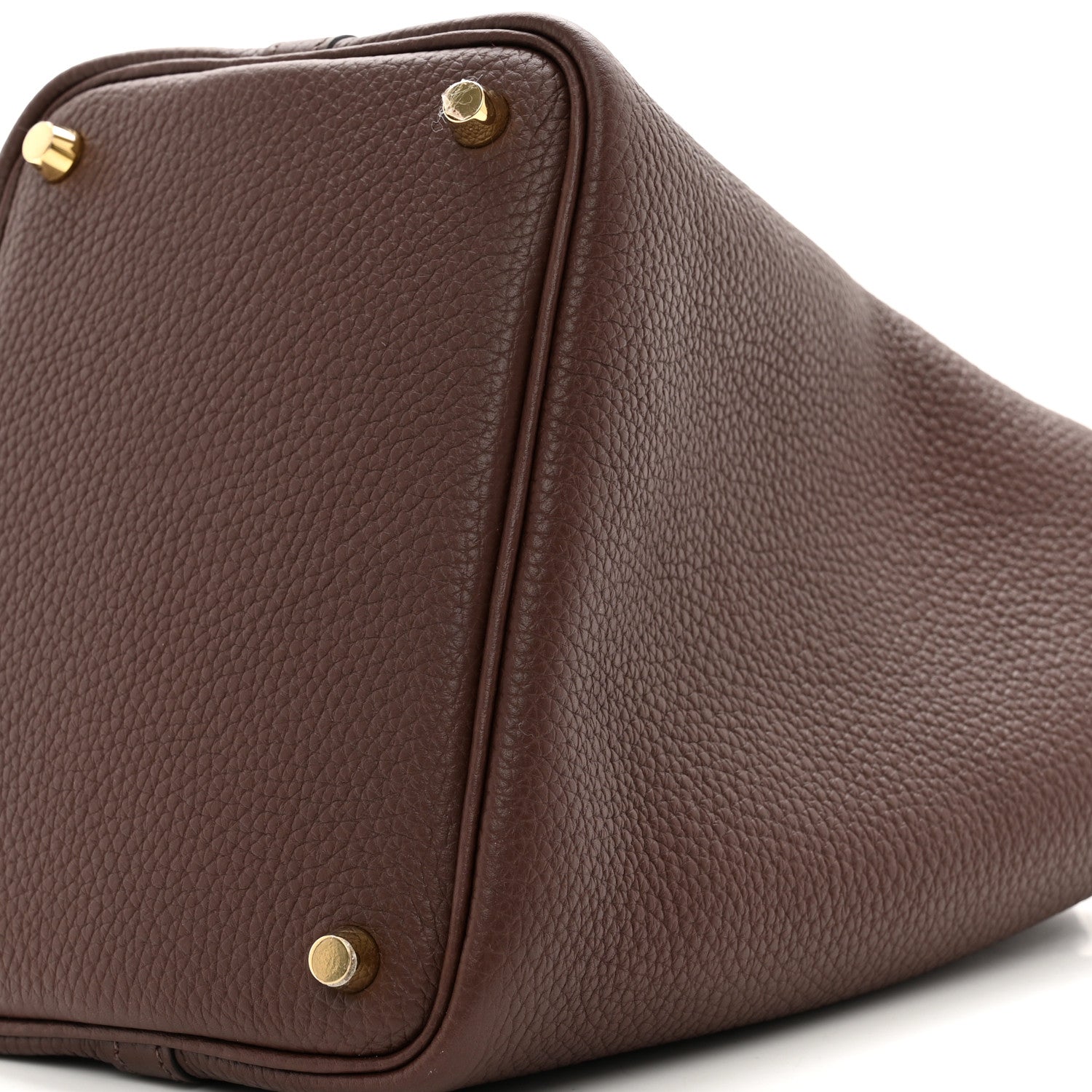 Hermes Taurillon Clemence Picotin Lock 18 PM Havane 10 of 11